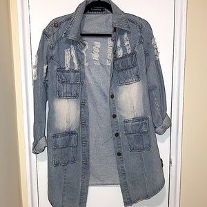 Oversized Jean Jacket